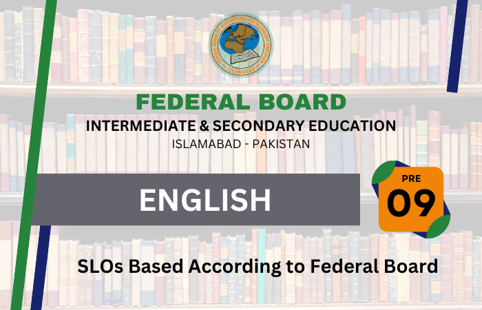 English VIII ( Pre nine )